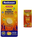 Redoxonの最高のエネルギー 柑橘類のEffervescentのタブレットの免疫サポート 束のビタミンC亜鉛Effervescentのオレンジ免除サポート タブレット