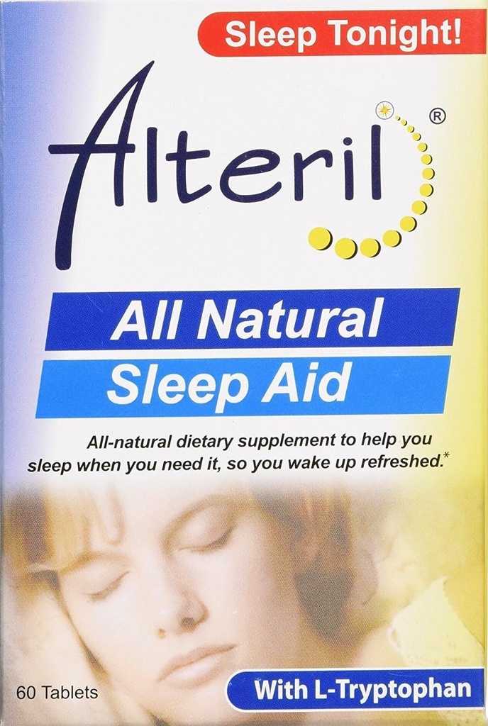 Alteril - Sleep Aid All Natural - 60 Tablets
