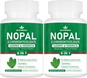 スーパーノパル1600mg、Rアルファリポ酸、ターメリック、120カプセル(60のサービング)とPrickly Pearの補足