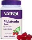 Natrol Melatoninのグミ、睡眠サポート、140のいちご風味の大人のメラトニンのグミ、大人のための5つのmgの睡眠の援助