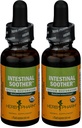 Herb PharmはTurmericのエキスが付いている有機性腸のSootherの液体の草の方式- 1のOunce (FIS01)を(2のパック)証明しました