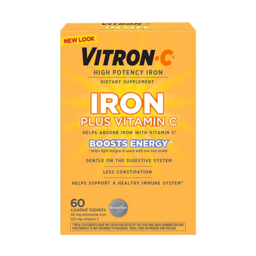Vitron-CのMultivitaminのタブレット63736012301 1のびん、びんごとの60