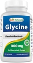 エネルギー生産のための最もよい自然なグリシンの補足1000のMg、180Count
