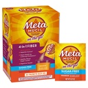 Metamucil On the-the-Go Packets, Sugar-Free, 44 Packets, 4-in-1 Psyllium Husk Fiber Supplement, Orange Flavored, 個人は旅行のために素晴らしいサービス, 消化の健康と正規性のための繊維のサプリメント