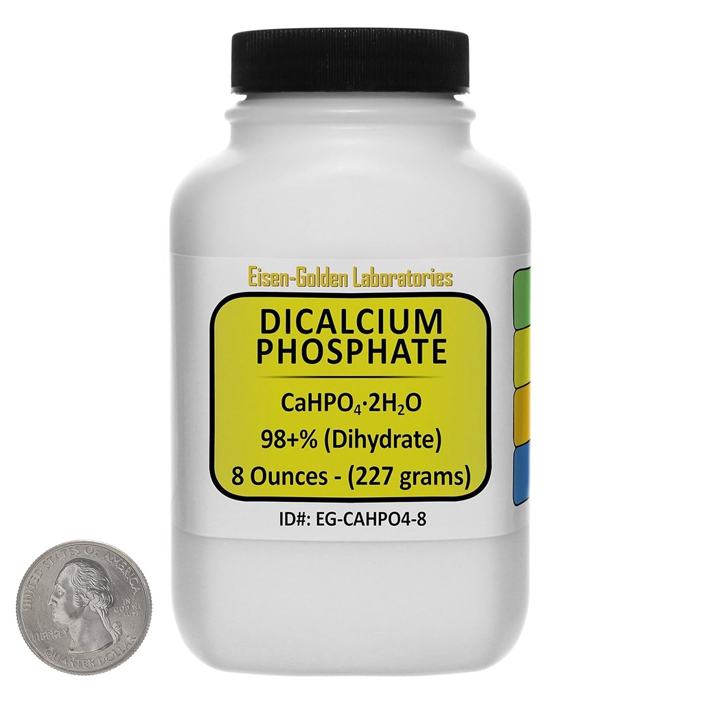 Dicalciumの隣酸塩[CaHPO4]スペース セーバーのびんの98+% USPの等級の粉8 Oz