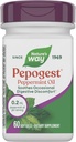 Nature's Way Pepogest Peppermint Oil, Soothes Occasional Gastrointestinal Discomfort*, Enteric上塗を施してあるペパーミントオイルSoftgels, 60 Softgels (パッケージ 5 月 Vary)