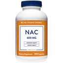ビタミンショップNAC N-アセチル-L-Cysteine - セルクサー健康、免疫&抗酸化剤サポートを促進 - 600 MG(200カプセル)