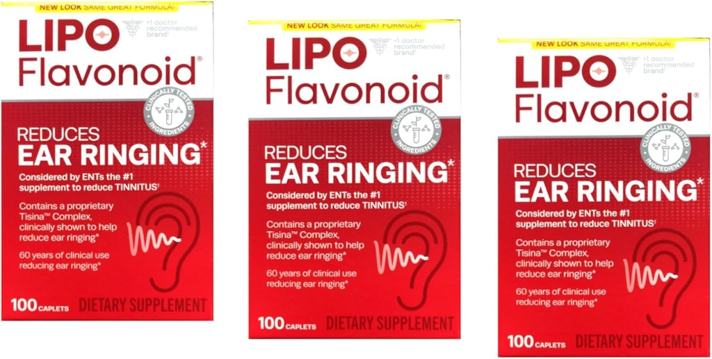 Lipo-Flavonoidプラスの食事療法の補足、3の耳の健康100のeaのパックのための