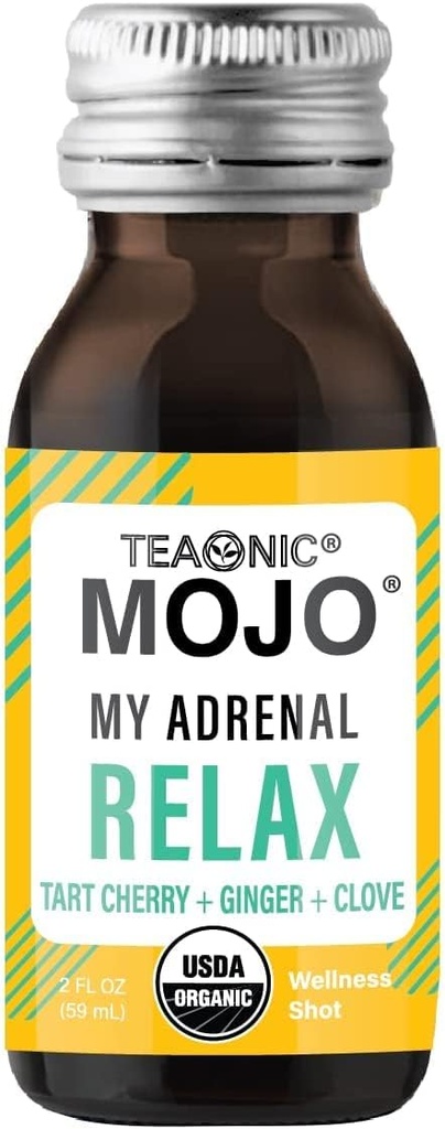 TEAONICアドレンラルと免疫サポートウェルネスシュートコンボ、24ウェルネスシュートのパック - 私の副腎モホと私の免疫モホ