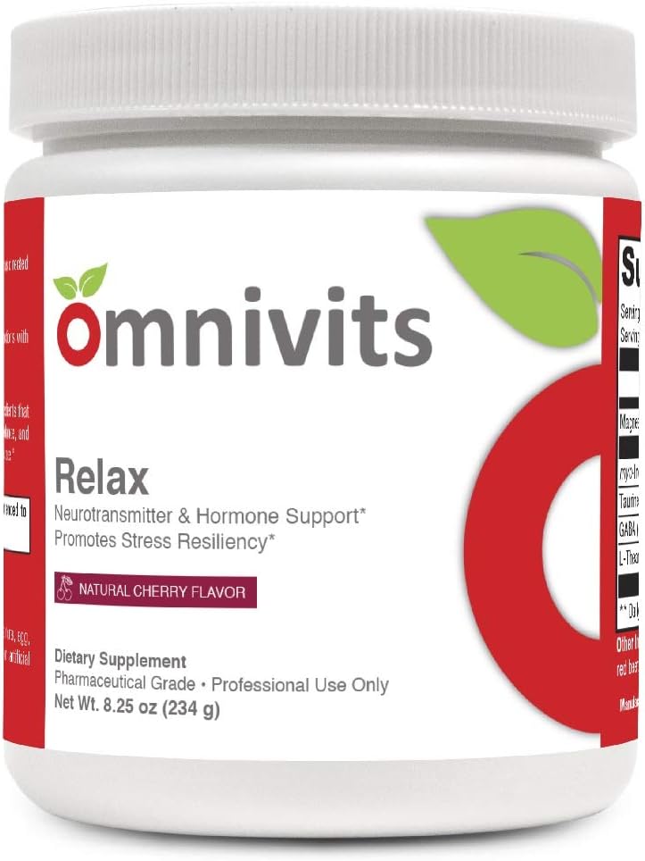 天然チェリーフレーバー | マグネシウム(アルビオン・ディ・マレート、ミオイノシトール、タウリン、GABA、L-テアニン(サンテアニン) | ヘルシーな血圧、感情的なウェルネス| パウダー 60 サービング