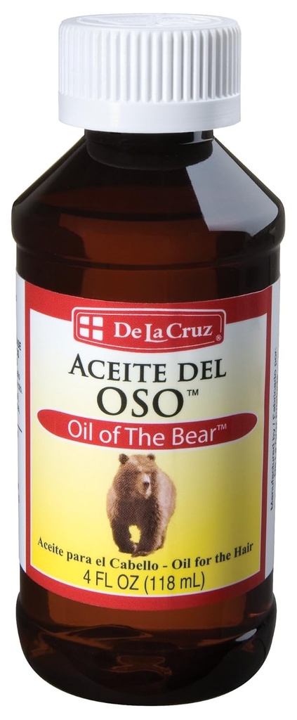 男性のためのベアードオイルのデ・ラ・クルス - 髪、マッシュ、ベアードのためのBrillantineをグルーミング - Aceite del Oso