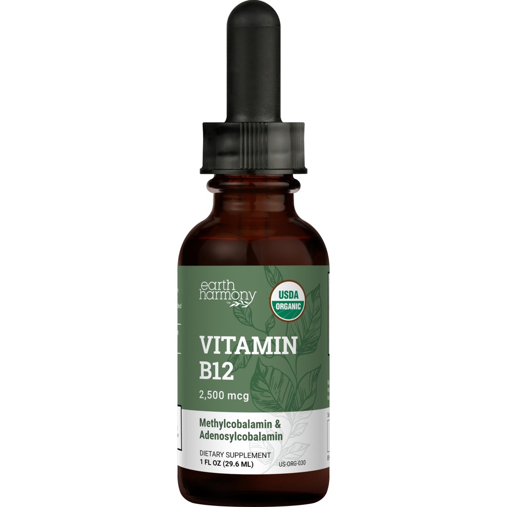 有機ビーガンビタミンB12の皮下液体の補足-自然エネルギーのための2500mcg Methylcobalaminの低下、Metabolismの健康および免疫システム サポート- 1 Fl Oz
