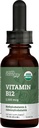 Organic Vegan Vitamin B12 Sublingual Liquid Supplement - 2500mcg Methylcobalamin Drops for Natural Energy, Metabolism Health and Immune System Support - 1 Fl Oz
