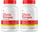 (2 Pack) Glyco Renew Blood Support Supplement - Glyco Renew Pills Original Formula Glycogen Clean Advanced Extra Strength, Glycol Renewal Capsules Renewed Natural Ingredients (120 Capsules)