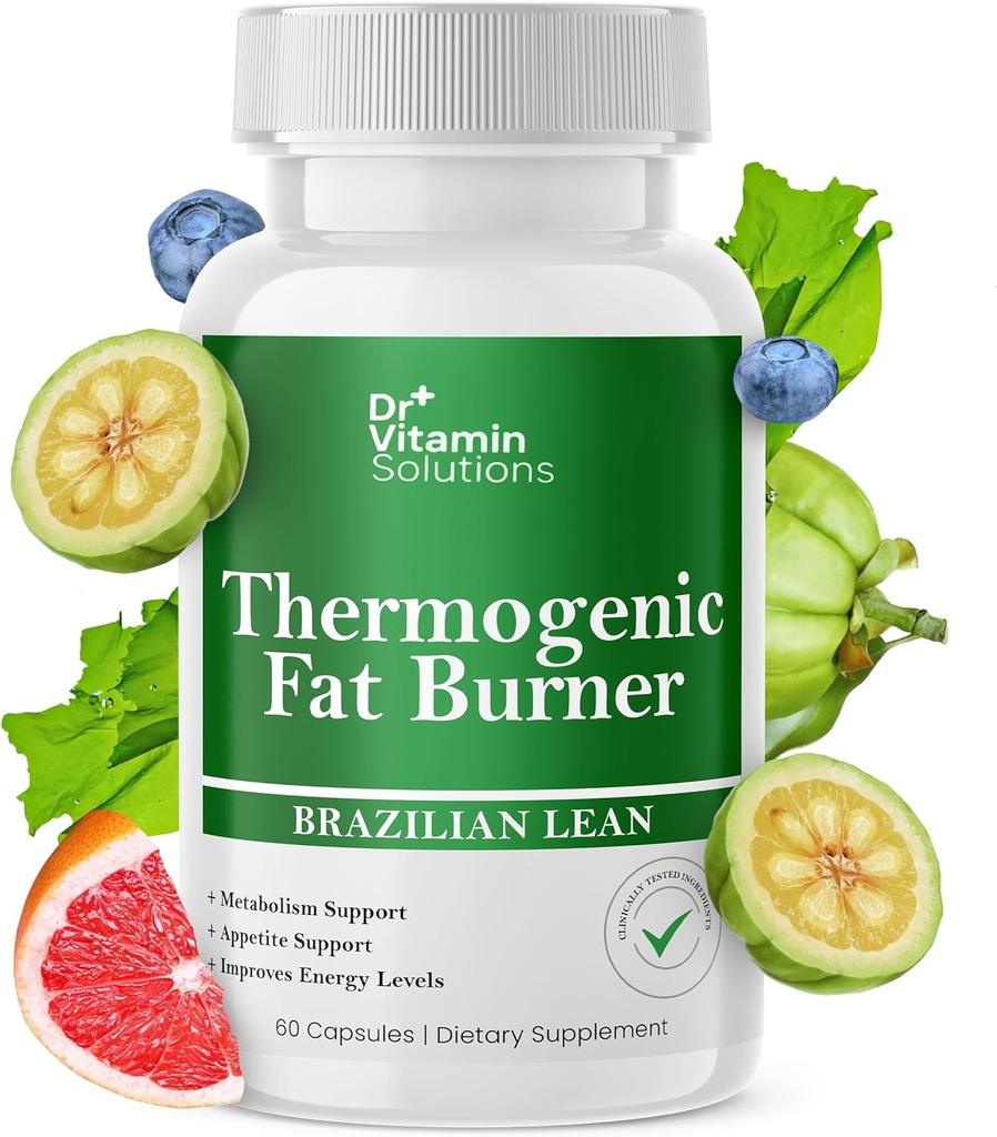 DR VITAMINの解決のThermogenic脂肪バーナーのブラジルの傾き、女性のための減量の丸薬、女性及び人、60のカプセルのための膨脹のためのウエストのトリマー及び補足