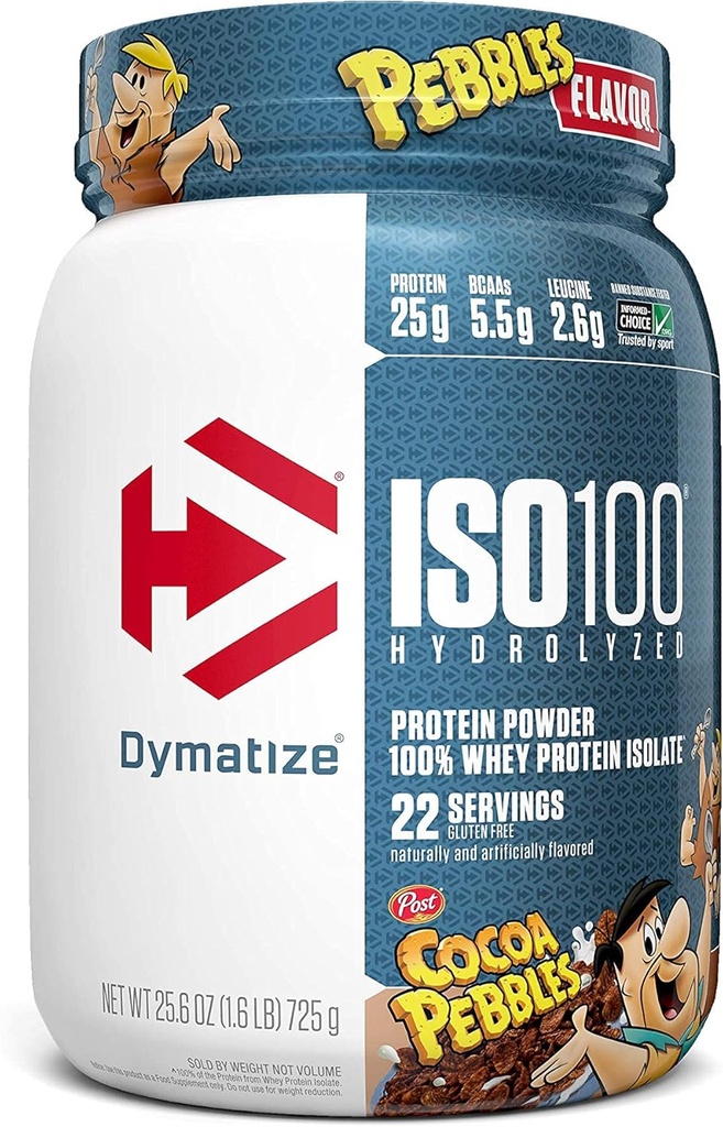 ISO100 加水分解 100 whey タンパク質 Isolate Cocoa Pebbles (1.4 Lbs. / 20 サービング)