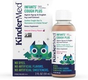 KinderMed Infants' Daytime Cough Plus、オーガニックアガベシロップと英語アイビーリーフエキス、ディエスなし、人工味や甘味料、非GMO、ベイビー2ヶ月+、ナチュラルチェリー味(2 Fl Oz)