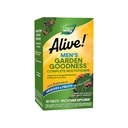 ネイチャーズ・ウェイ・アライブ! 庭の商品 人のMultivitamin、野菜およびフルーツの1つのサービング**、高い効力B-Vitamins、60のタブレット