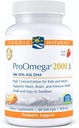 Nordic Naturals ProOmega 2000 Jr.、Strawberry Flavor - 60 Soft Gels - 1120 mg Omega-3 - 超強力な魚油 - EPA&DHA - 脳、心臓、免疫の健康を促進 - 非GMO - 30 サービング