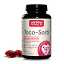 Jarrow Formulas® Toco-Sorb 心臓血管の健康と脳機能サポート、高吸収式、Tocotrienol-TocopherolコンプレックスとビタミンE、60 Softgels、30日の供給