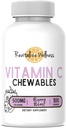 Vitamin C Chewables | 500 mg Vitamin C as Ascorbic Acid per Serving | Berry Blast Flavor | 60 Servings