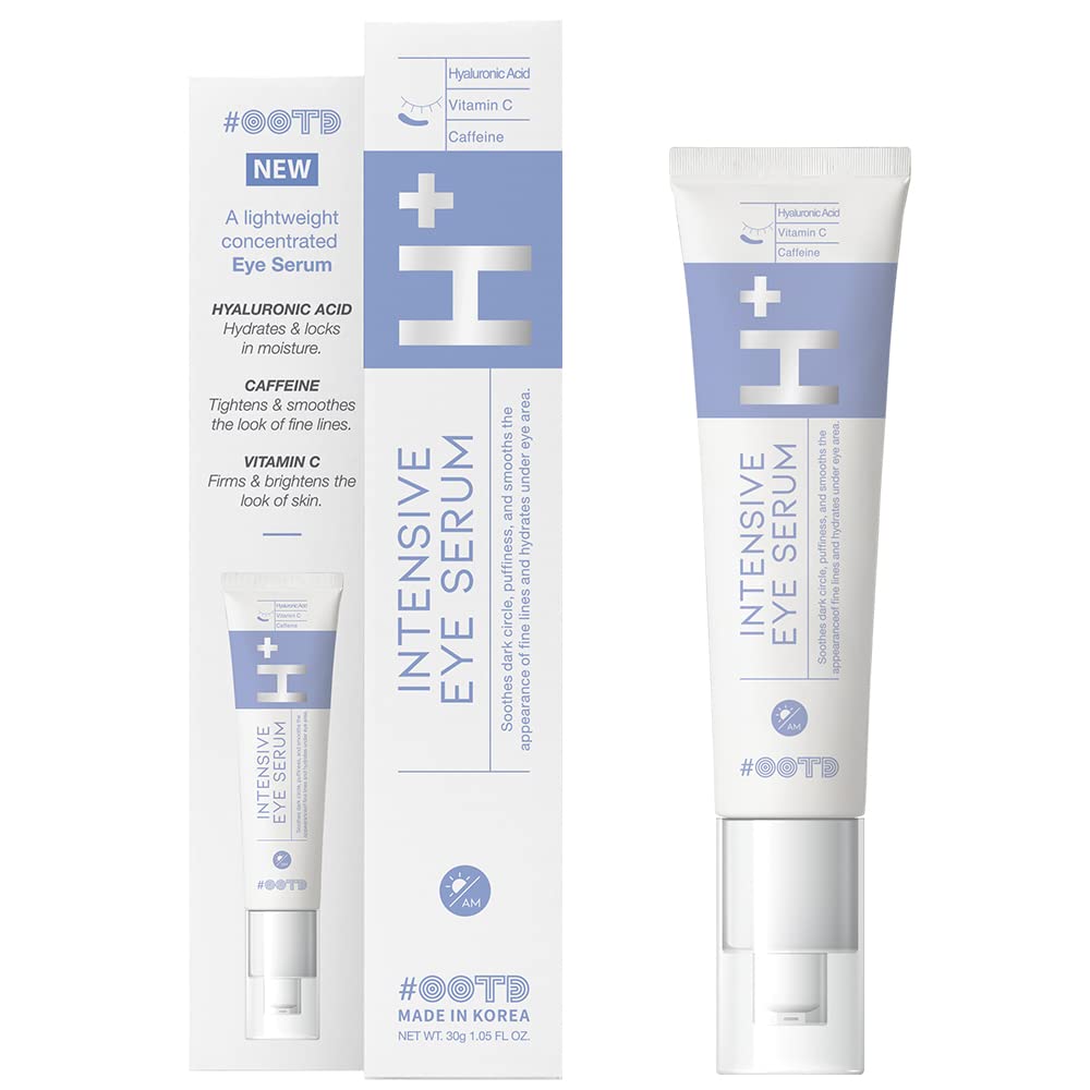 目のHydratingの下のための韓国の目の血清、パフィーの目袋の暗い円、Hyaluronic酸、ビタミンC、カフェイン、目の処置30gの下のビーガン
