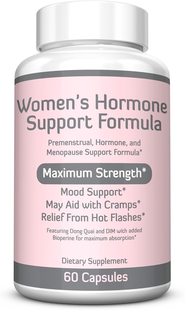 Re+Gen栄養女性のホルモンバランスサポート、ビタミンE、ドンキア、およびBIOPerine、PMS、熱いフラッシュ、気分の振動、夜はサポート、60のカプセル、2か月の供給を汗をかきます