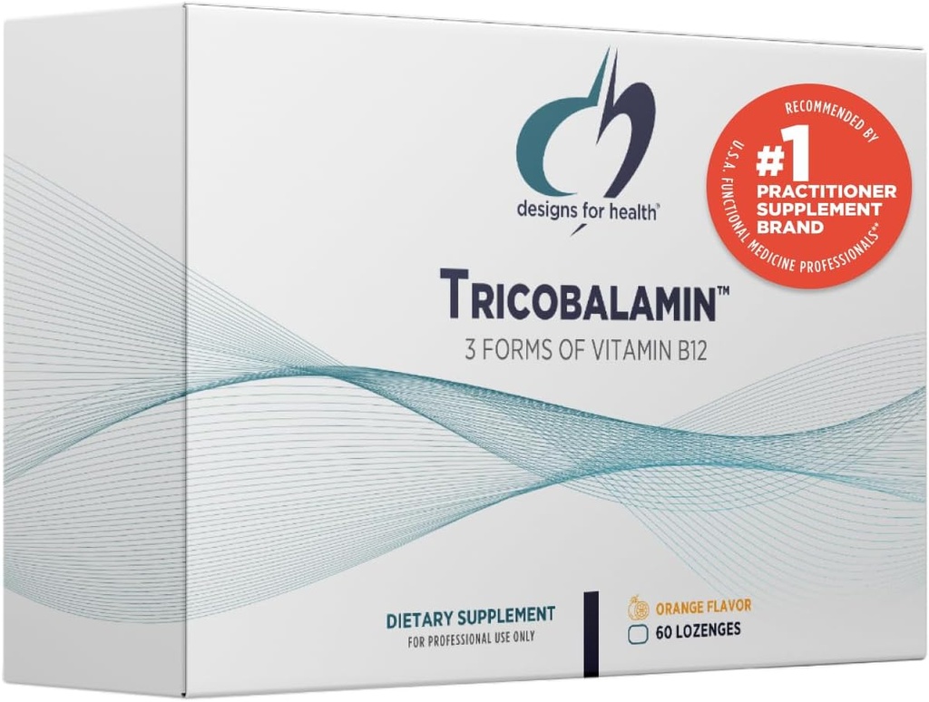 健康B12のTricobalamin Lozengesのための設計-3000mcgの三重B12のMethylcobalamin、Adenosylcobalamin + Hydroxocobalaminが付いている速い分解のタブレット-自然なオレンジ味(60のLzenges)