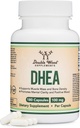 DHEA 100mg | 180 カプセル | 最大強度 6 ヶ月の供給 | 第三者テスト | ホルモンバランス・ヘルシーな老化による二重木