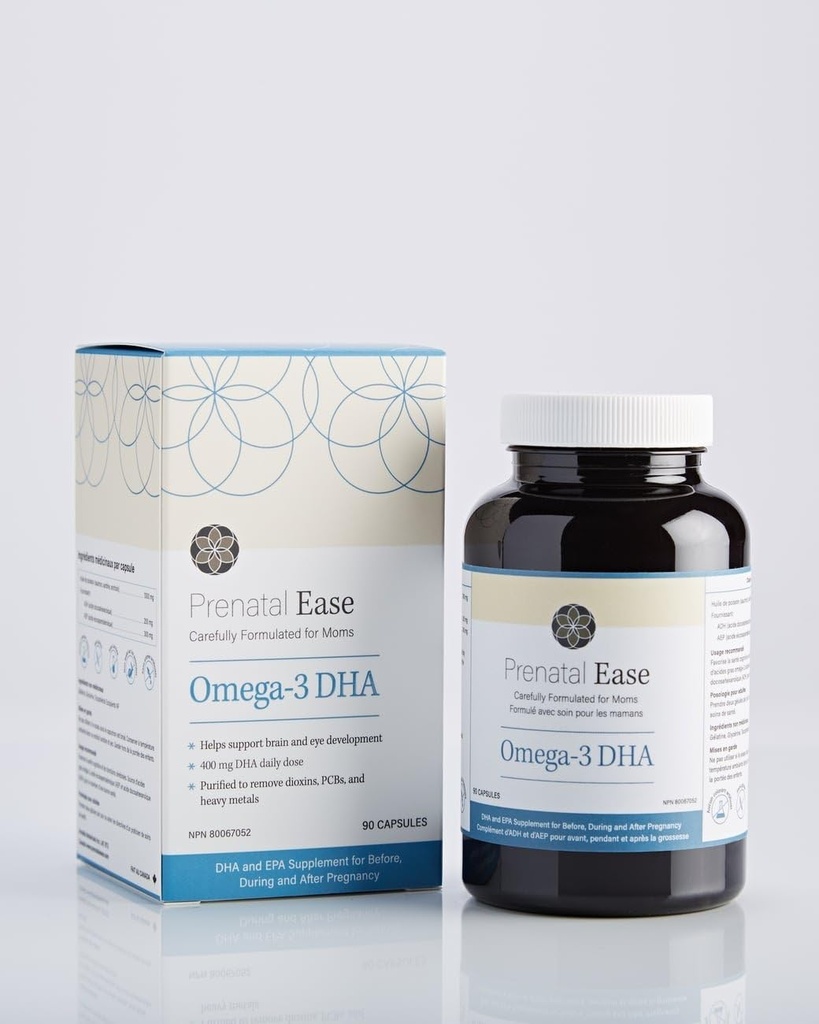Omega-3 DHA、Omega-3脂肪酸前、妊娠中および妊娠後、45日の供給
