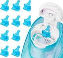 シリコンソルトウォーターポッドは、Navage Nasal Careと互換性のあるアクセサリーを補充 - ソルトウォーターポッドを簡単操作(10パックブルー)