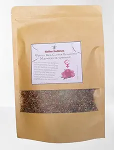 ネイティブレイダンスハーブサプリメント - レッドクローバーブロッサム、1オンス、更年期サポート、植物ベースのパウダー、シングルボトル、ホットフラッシュ、心血管&骨の健康