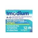 Imodium A-DのDiarrheaの救助のSoftgels Loperamide HClの反Diarrhealの薬は激しい、旅行者のDiarrhea、HSA/FSAの適性、12のctのためにDiarrheaの症状を制御するのを助けます
