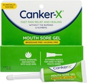 Canker-X Mouth Soreのゲル、キャンカーの靴、チーク ビットおよび口頭研摩剤、口頭痛みの救助のゲル、Benzocaineなしおよびアルコールなし、大人および子供6+のための速い痛みの救助及び癒やすこと 年、0.28のflのoz