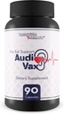 最高の耳サポートアウディVax - 耳の健康サポートサプリメント - 改善された血流で内部耳と中耳の健康を促進 - 難聴と耳鳴りを軽減するのに役立ちます - 健康な聴覚機能をサポート