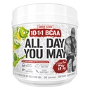 5%栄養豊富なPiana AllDayYouMay BCAAパウダー | プレミアムイントラ&ポストワークアウトアミノ酸、水分補給、筋肉の回復、関節&肝臓サポート | 15.3 oz、30 サービング(レモンライム)