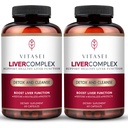 VITASEIのレバーの清潔なDetox及び修理、肝臓のコンプレックスW/Milkのこのtleのエキス、Garcinia、Curkin C3、サポート草の食事療法の補足、女性及び人のためのDetoxの方式、60のカプセル(2のパック)