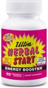 ウルトラハーバルスタートエネルギーブースター - B-12、Panax Ginseng、Yerba Mate、Kola Nut、Spirulina、Echinaceaで  エネルギー、スタミナ、耐久性の自然なブーストを促進  サプリメント - 90カプセル