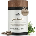 AKSHAR Ayurveda - ジョイントエイド - ニーの時事モビリティ救済のためのインドの草の関節サポートサプリメント, バック, ハンド - ビーガン残酷のない筋肉と関節のサプリメント (パック 1 (60 カウント - A))