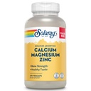 SOLARAYカルシウムマグネシウム亜鉛サプリメント - カルシウム1000mg、マグネシウム500mg - 骨の健康、筋肉機能、心の健康と免疫サポート - ビーガン、60日保証、68のサービング、275ベジキャップ