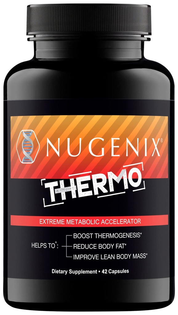 Nugenixの熱-Thermogenic脂肪バーナーの補足は人、極度なメタボリックの加速器、42の計算のための丸薬を錠剤にします