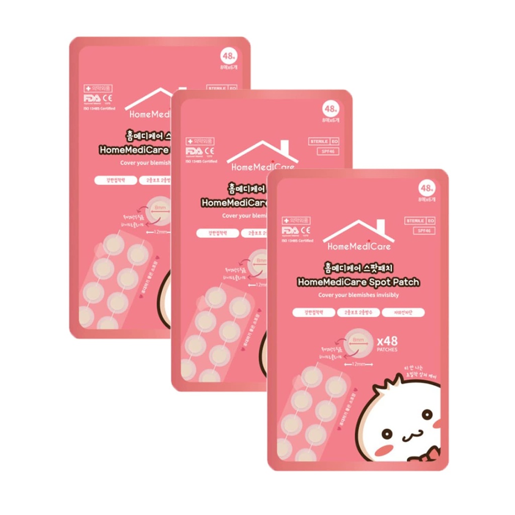 スポット豆Homemedicareのアクネの韓国の丘疹の点の癒やすパッチの吸収のHydrcolloidアクネの丘疹パッチSPF46 (144パッチ) カバー傷及びZits