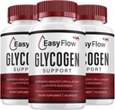 (3パック) EasyFlow Glycogen – Easy Flow Capsule Cleaner, EasyFlow Pills, 全体的なウェルネスのための高度な式, Easy Flow Glycogenのレビュー, 180 カプセル