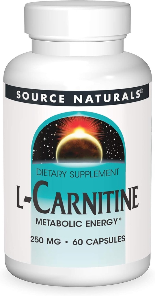 L Carnitine Source Naturals, Inc. 60 Caps