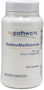 SelenoMethionine 100のカプセルはカプセルごとの生物利用できるSeleniumの200のmcgを含んでいます。
