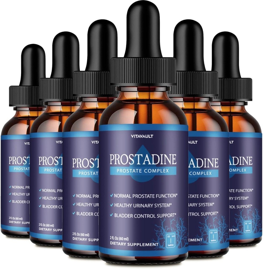Prostadine、有効な前立腺サポート液体の低下、全面的な前立腺のウェルネス、使いやすい低下の形態(6のパック)のための高度に評価されるProstadine