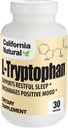 カリフォルニアナチュラルL-Tryptophan 500 Mgカプセル、30カウント