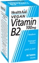 健康補助ビタミンB2(リボフラビン)100mg - 延長された解放60のタブレット