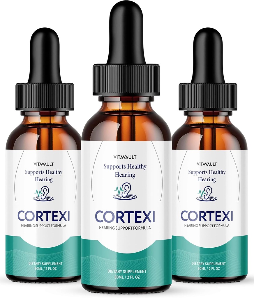 Cortexi の耳の低下 - Cortexi の補聴器サポート低下、Cortexi の低下、Cortexi レビュー - 講堂の明快さを促進し、3 の健康な聴覚パックを支えて下さい
