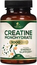 クレアチンの Monohydrate は 3000mg を-最もよい Micronized のクレアチンの粉- Lean 筋肉、強さ、エネルギーおよび耐久性-性質の補足、非 GMO の女性及び人のためのグルテンフリー- 60 のカプセル支えます
